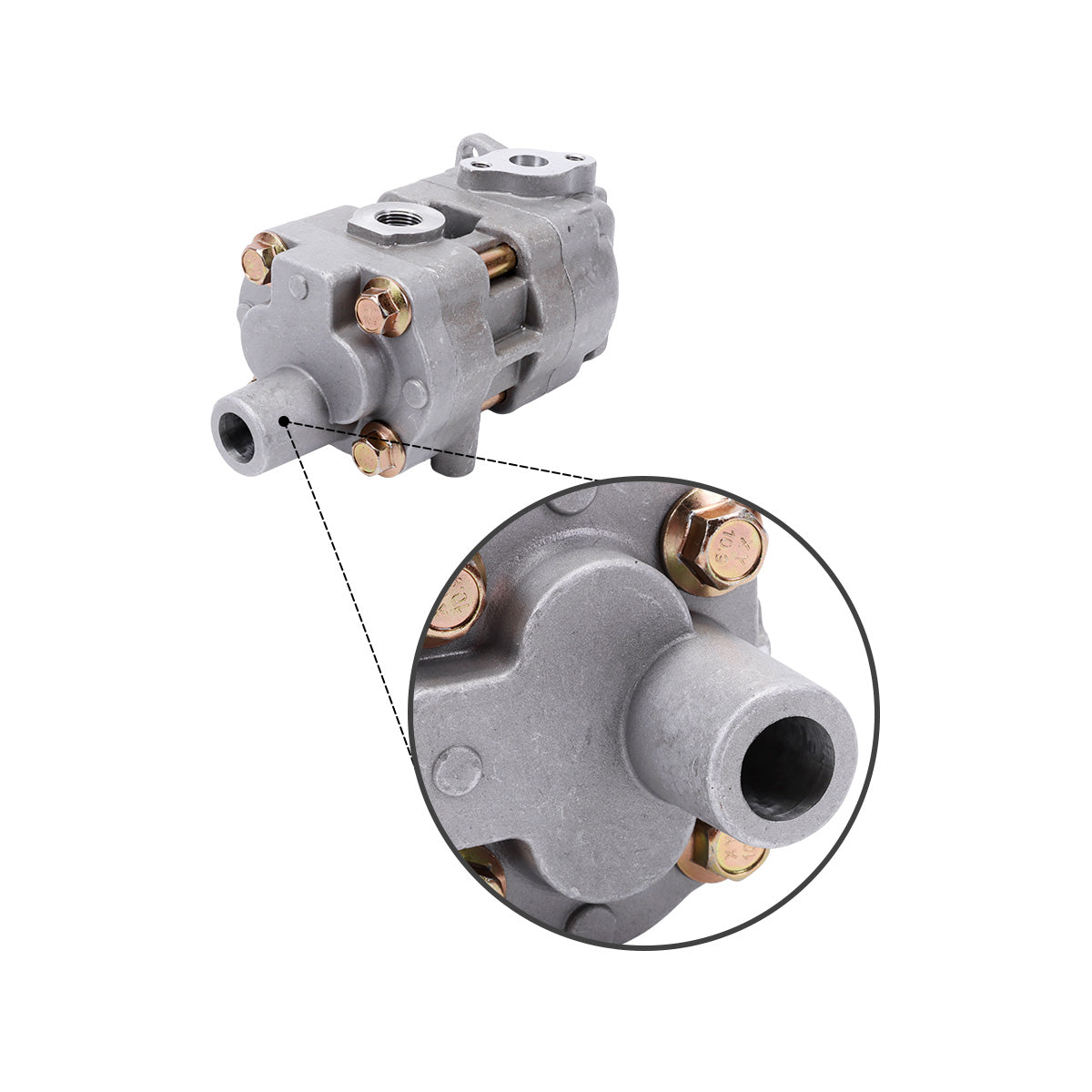 Hydraulic Pump T1150-36400 T1150-36403 T1150-36409 for Kubota Tractor L3008 L3408 - Sinocmp