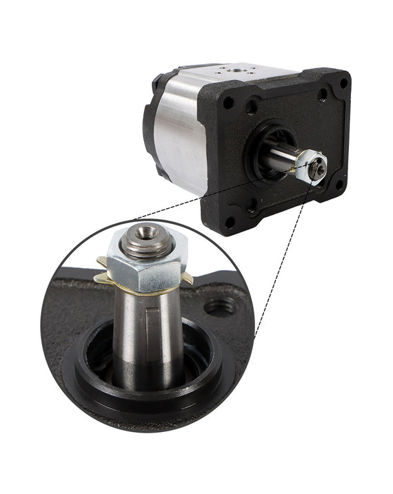Pompe hydraulique TX11234 5129486 pour tracteur long 260C 310 310C 310DT 350 360 445DT