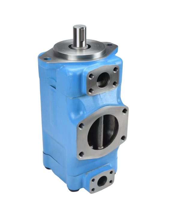 Pompe à palettes hydraulique 4T6847 pour chargeuse sur pneus Caterpillar CAT 966D 966E
