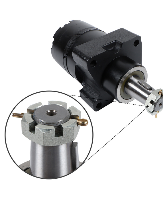 Moteur de roue hydraulique BMER3-350-WD-T31-R pour Bmer 375