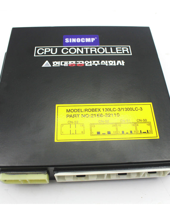21E6-32110 Hyundai Excavator R130LC-3 CPU Controller Control Box