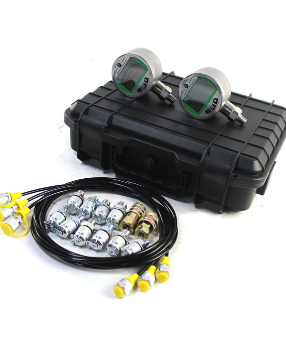 Digital Hydraulic Pressure Test Kit 2 Gauges 80MPA*2