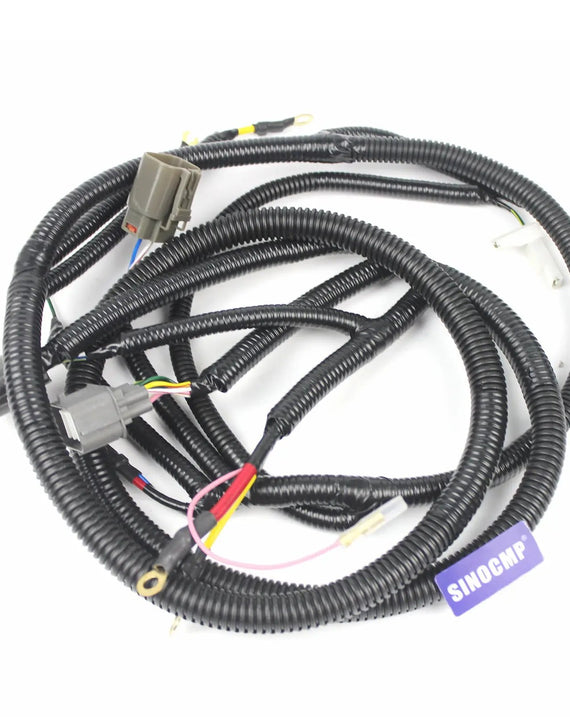 Cablagens YN16E01021P1 do motor da máquina escavadora 6D34 de SK200-6E SK210-6E Kobelco