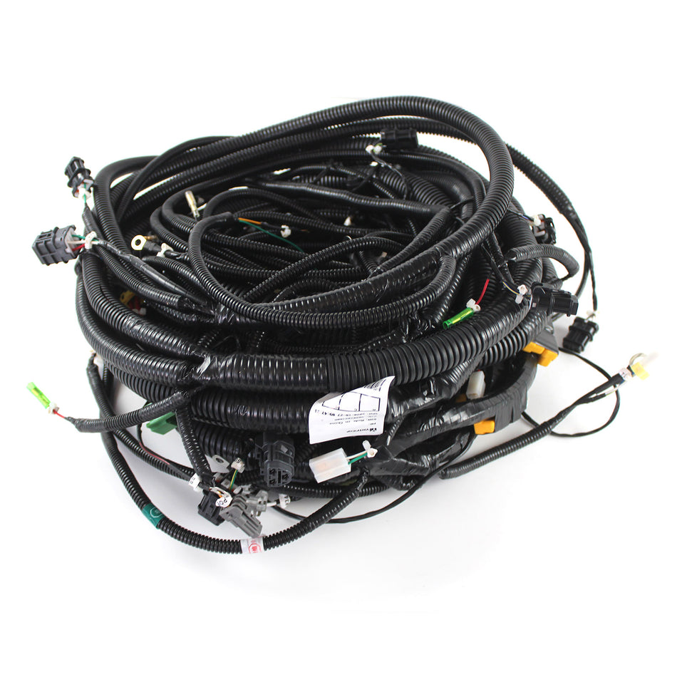 PC220-6 PC200-7 Komatsu 6D102 Excavator External Wiring Harness