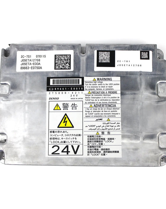 Contrôleur de moteur Hino pour camions excavateurs Kobelco, 89661-E0010 YN22E00263S001