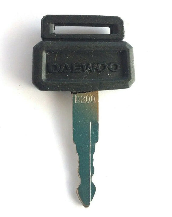 Clé de contact D200 pour équipement lourd d'excavatrice Daewoo