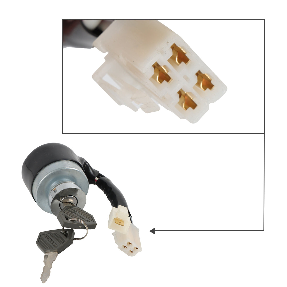 Ignition Switch AM879479 LVA803436 for John Deere Tractor
