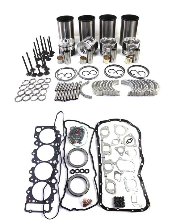 Kit de reconstruction de moteur Isuzu 4HK1 pour pelle Hitachi Case Sumitomo