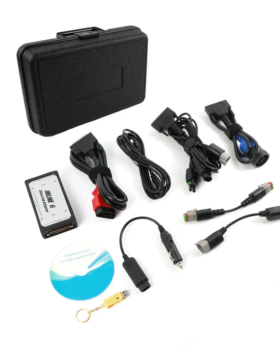 Adaptateur de liaison de données en ligne 6 3165033 pour kit de scanner de diagnostic Cummins Komatsu