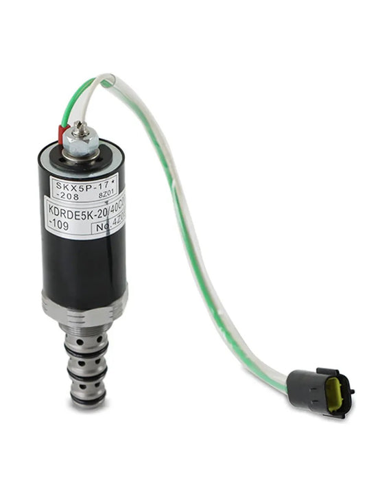 Électrovanne hydraulique KDRDE5K-20/40C07-109 pour Kobelco SK200-6E SK210-6E