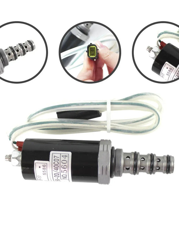Électrovanne KDRDE5KR-20 40C07-203A pour Kobelco SK60-3 SK200-2