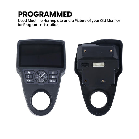 KHR23586 KHR23585 KHR23595 Medidor de grupo de monitores para excavadora Case CX210C Sumitomo SH130-6 - Consejos de instalación del programa