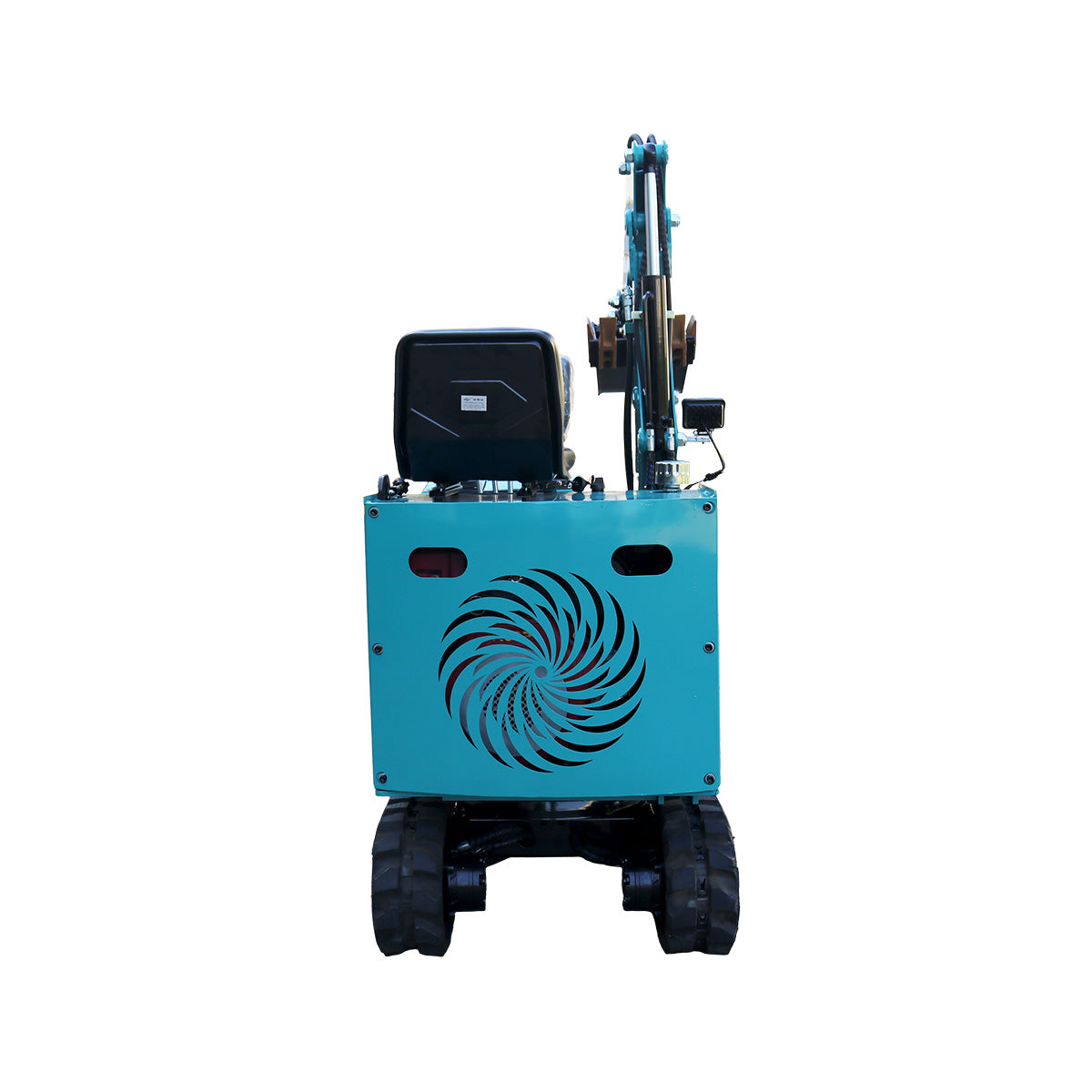 KV09 Mini Excavator - Backside