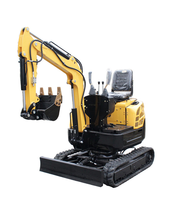Miniexcavadora KV13 de 1,1 toneladas con motor diésel