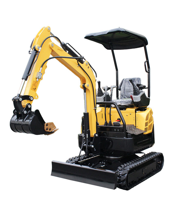 Miniexcavadora KV13 Plus de 1,1 toneladas con motor diésel