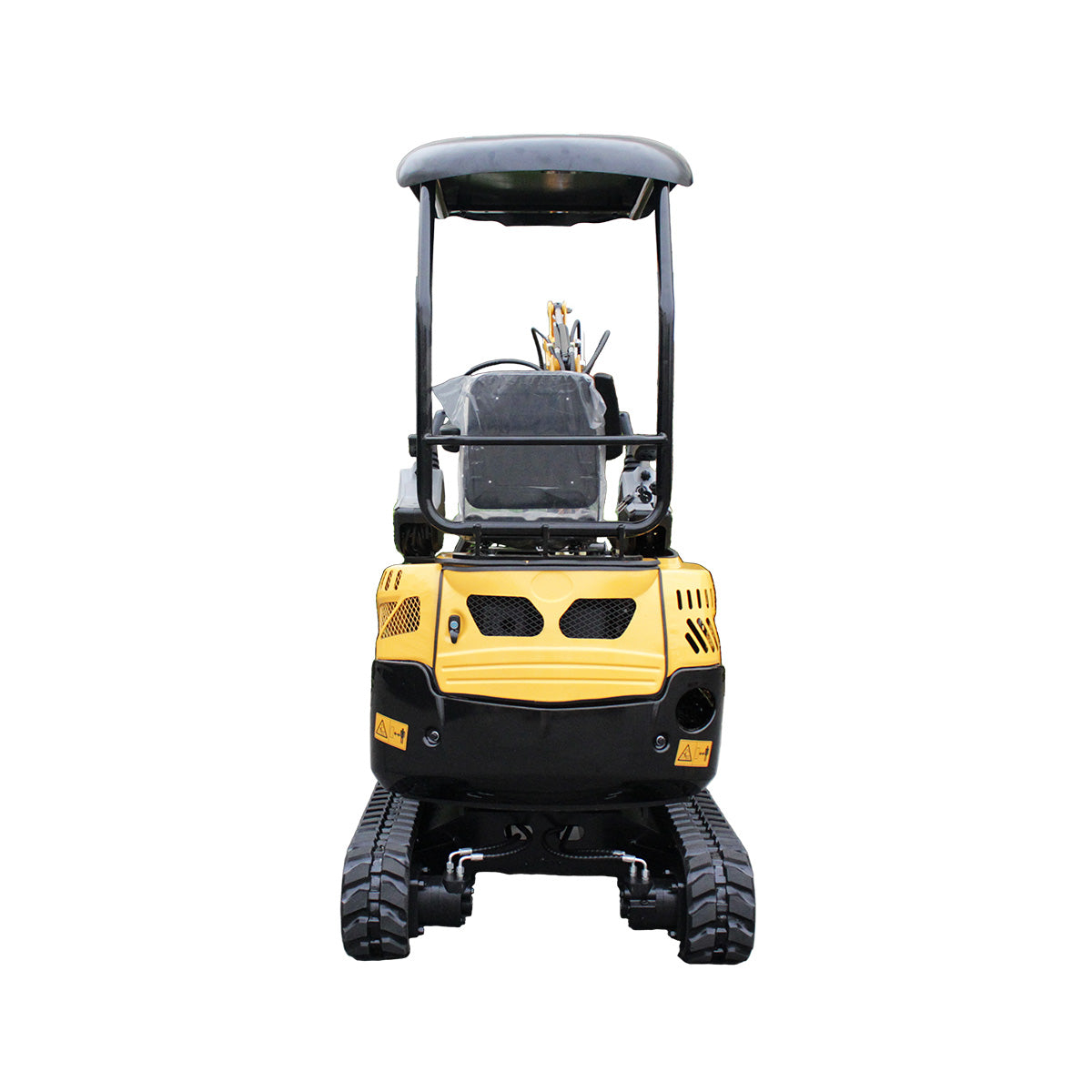 KV13 Plus Mini Excavator - Backside