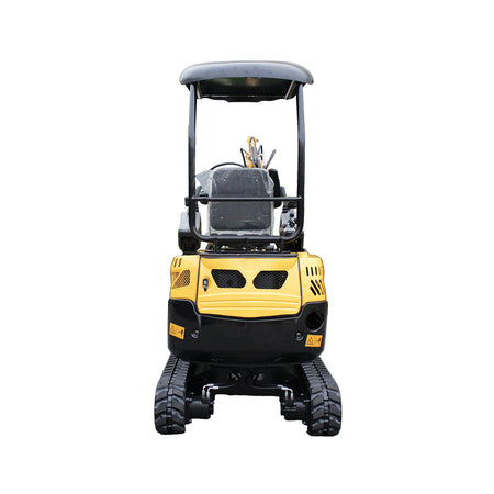 KV13 Plus Mini Excavator - Backside