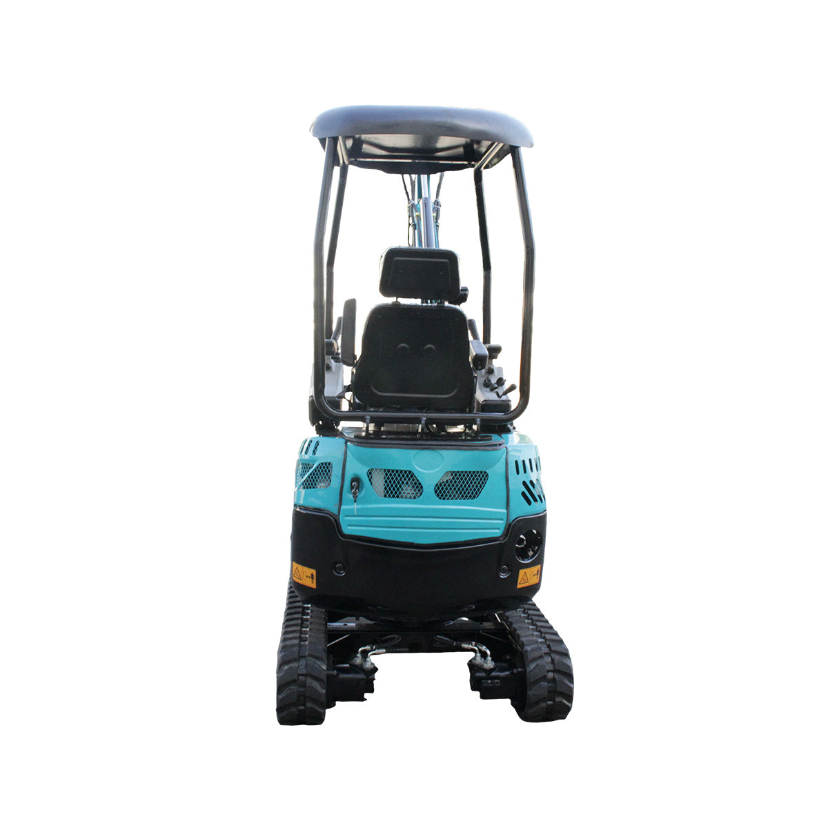 KV18 Mini Excavator - Backside