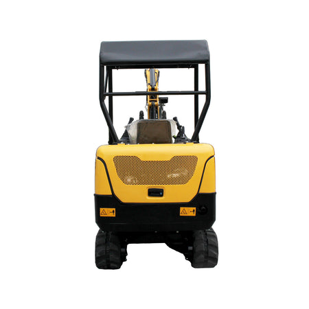 KV25 Mini Excavator - Backside