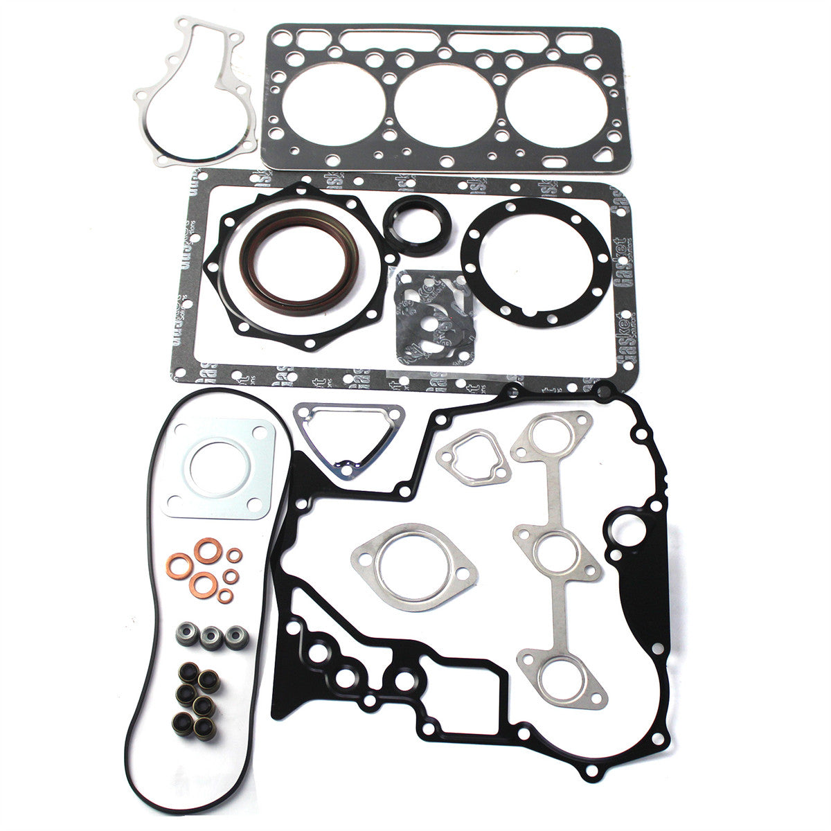 Overhaul Gasket Kit for Kubota Engine D902 Excavator KX41-3 Tractor BX25  Utility Vehicle RTV900