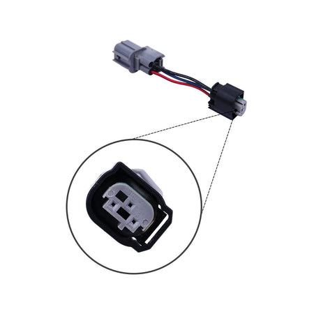 Sensor de baja presión LC52S000013F1 para excavadora Kobelco SK200-6E 200-8 - Detalle del enchufe