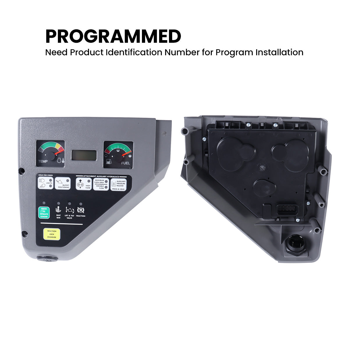 Panel de instrumentos izquierdo 6689754 para minicargadora Bobcat 751 753 763 773 863 873 883 - Consejos de instalación del programa