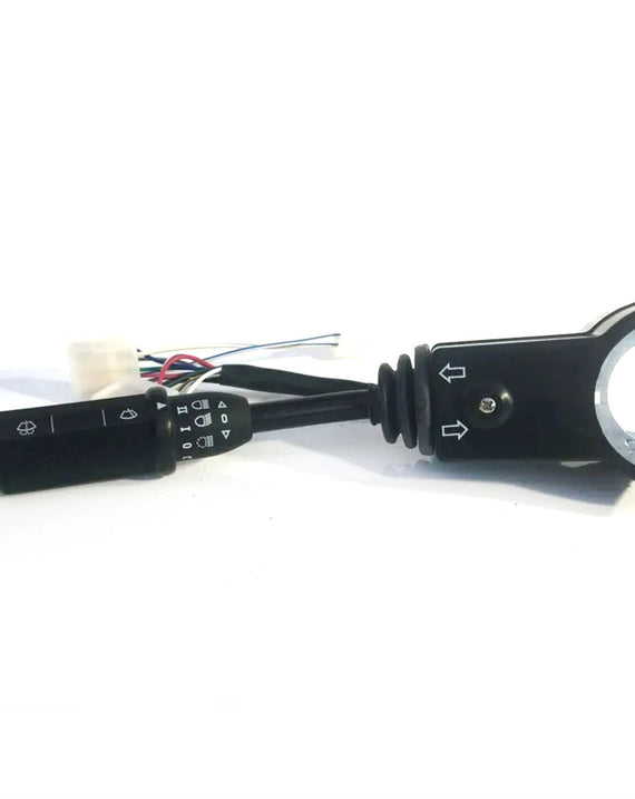 Interrupteur de colonne d'essuie-glace pour lumières, main droite 701-21202 70121202 pour rétrocaveuses JCB