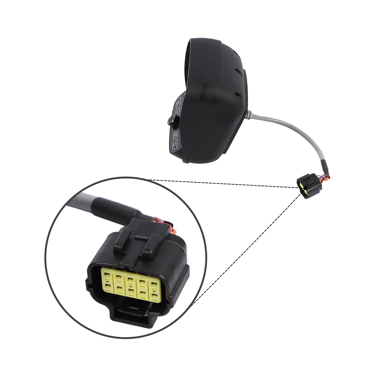 Monitor Display Panel 21M9-36000 21M9-36001 for Hyundai R80-9 R60-9 R55-9