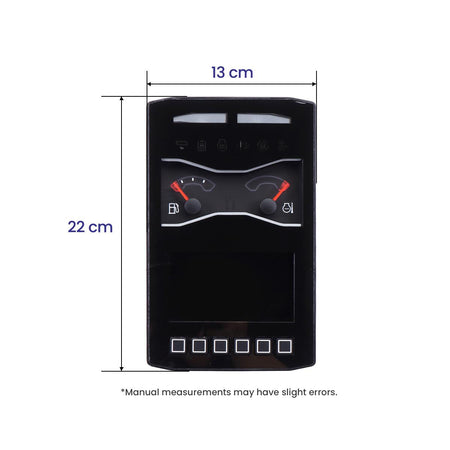 Monitor Display Panel 520-6242 for Caterpillar Excavator 301.7CR - Dimension
