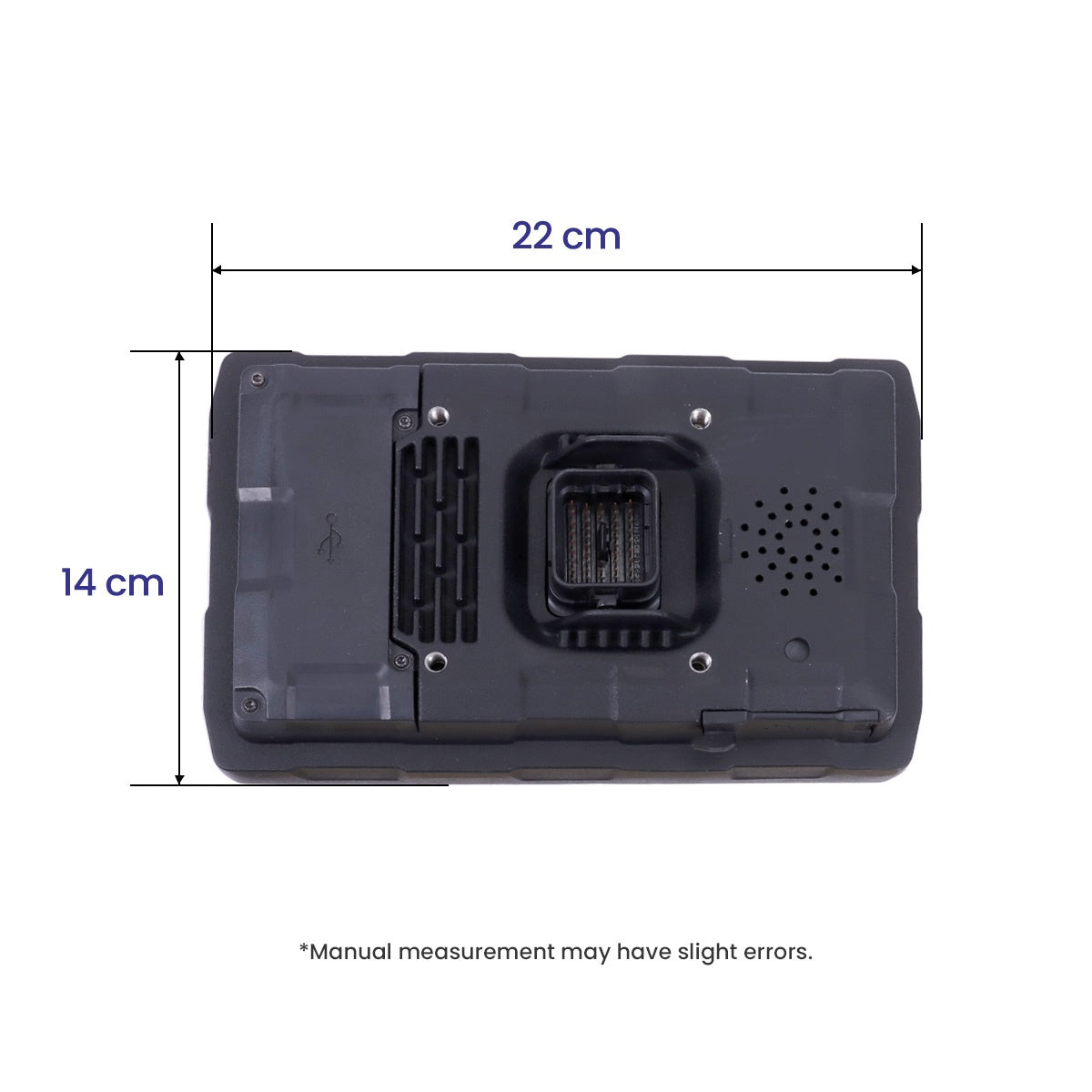 Monitor Display Panel 584-5631 490-5873 for CAT Excavator E320GC E336GC 320GX - Monitor Dimension