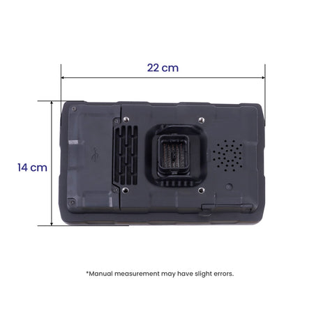 Monitor Display Panel 584-5631 490-5873 for CAT Excavator E320GC E336GC 320GX - Monitor Dimension