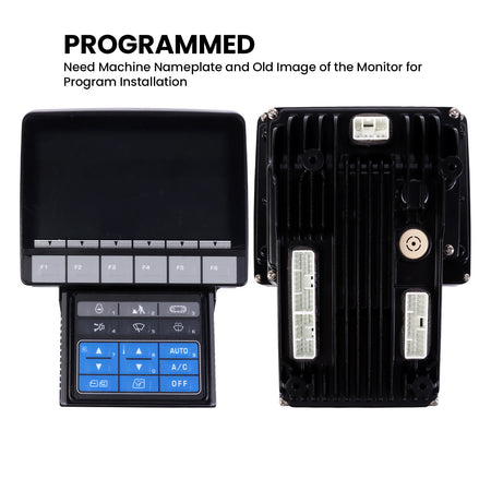 Monitor Display Panel 7835-35-2005 for Komatsu Excavator PC228USLC-10 PC210LC-10 - Program Installation Tips
