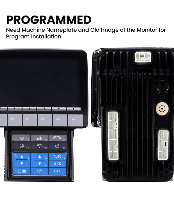 Painel de exibição do monitor 7835-35-2005 para escavadeira Komatsu PC228USLC-10 PC210LC-10