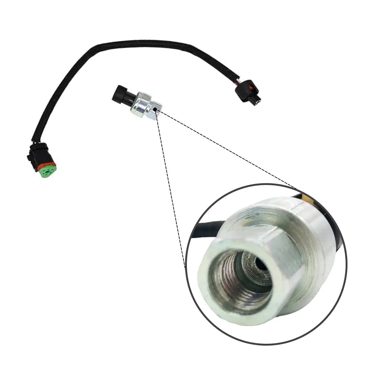 Capteur Pression Huile 161-1705 Pour Caterpillar C7 C9 C10 C12 C15 C18 - Excavatrice 324D 325D 336D - 9