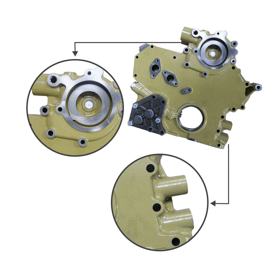 178-6539 34335-23010 Ölpumpe für Caterpillar 3066 S6KT Motorgetriebegehäuse - Sinocmp