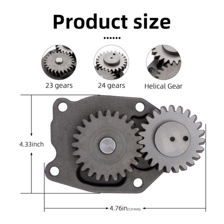 Oil Pump 4939587 for Cummins BS3 5.9L B Engine - Detail