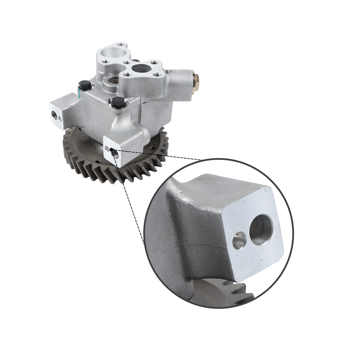 Ölpumpe 65.05100-6022 für Doosan D1146 DE08 D2366 Motor DH220-3 DH300-7 Bagger – Sinocmp Teile