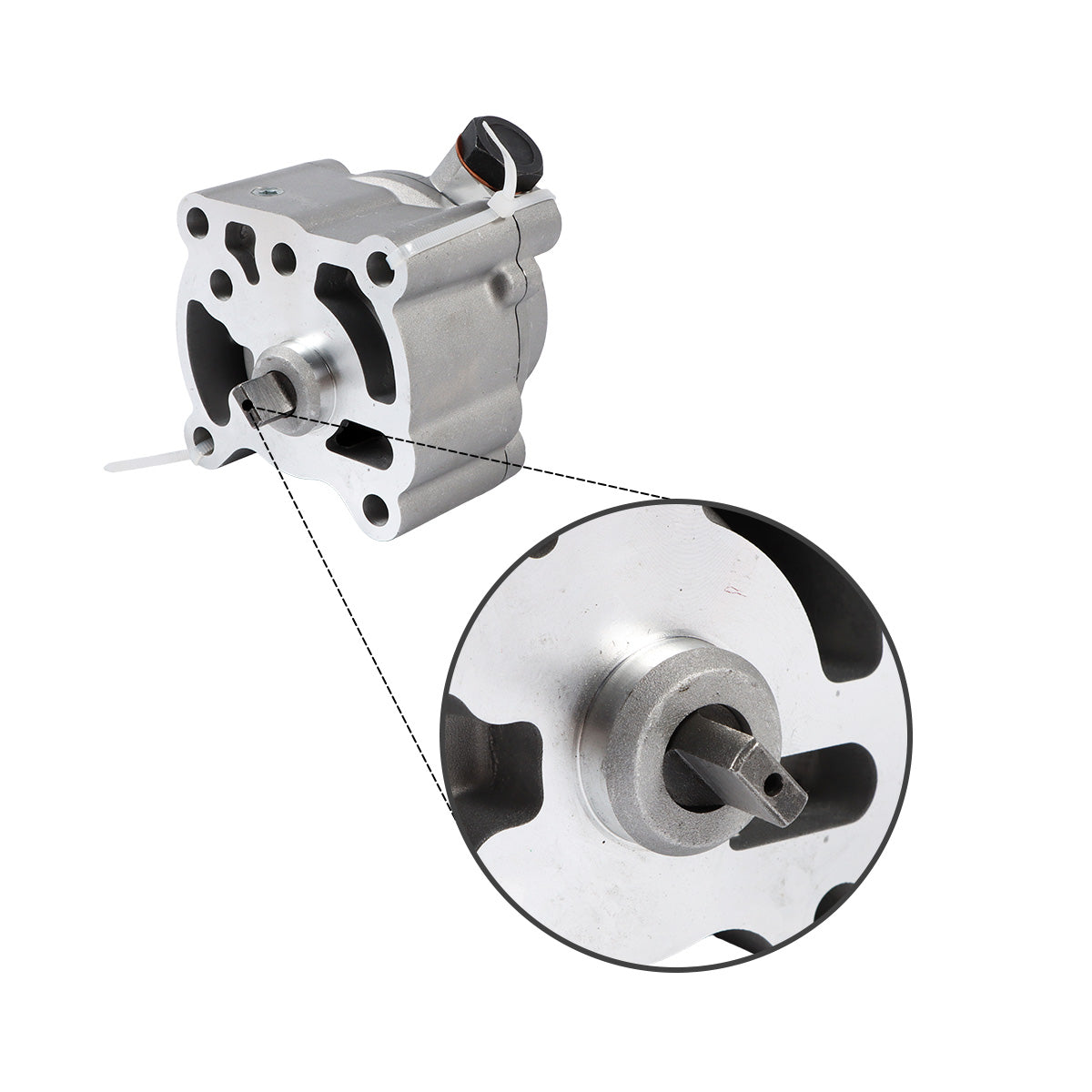 Pompe à huile MM43032601 MM430-32601 pour moteur Mitsubishi K4M K4N - Sinocmp