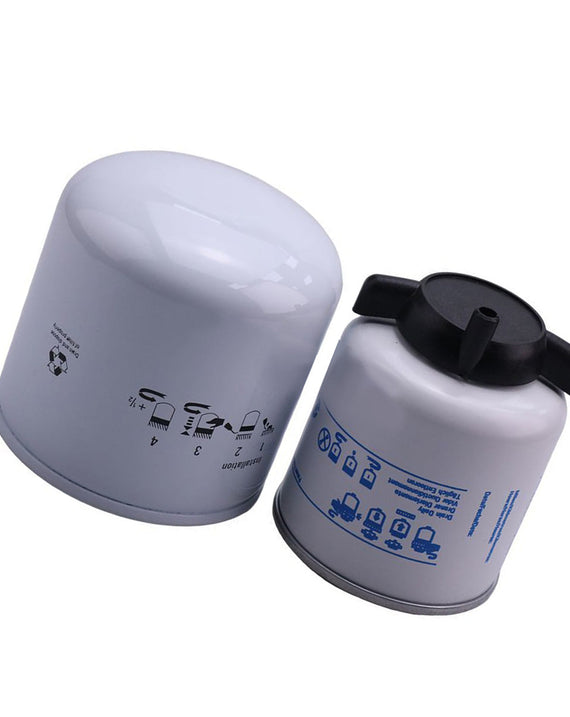 Kit de filtres à huile et à carburant P550318 et P551039, pour moteur Kubota V2203 Bobcat 753 763 763F 773 773G 775 S130 S150 S160 S175 S510