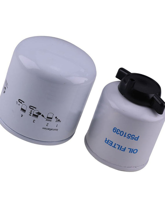 Filtre à huile et à carburant pour Bobcat A300 A770 T870 T770 T750 T630 T320 T300 T250 S850 S770 S750 S630 S330 S250 S220