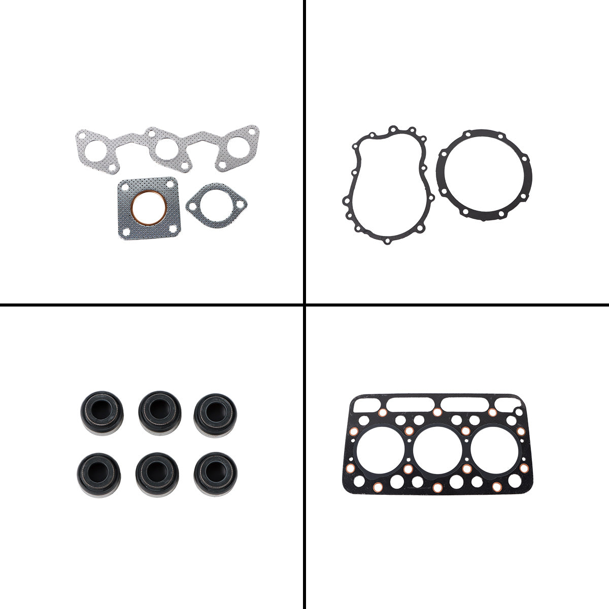 Overhaul Gasket Kit 16414-99353 for Kubota D1403 Engine L2500 L2500DT L2500F Tractor - Sinocmp