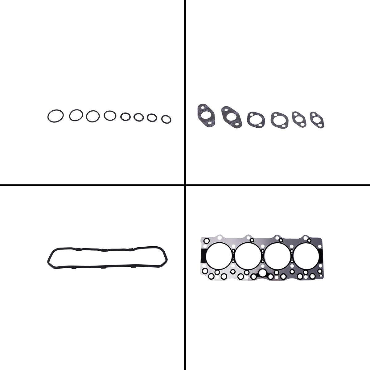 Overhaul Gasket Kit for Isuzu 4BD2 4BD2T Engine Chevrolet 92-98 NPR NQR ELF Truck - Sinocmp