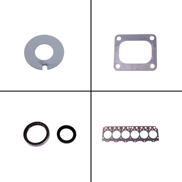 Kit de juntas de revisión para excavadora Komatsu S6D95 6D95L S6D95L-1 motor PC200-5