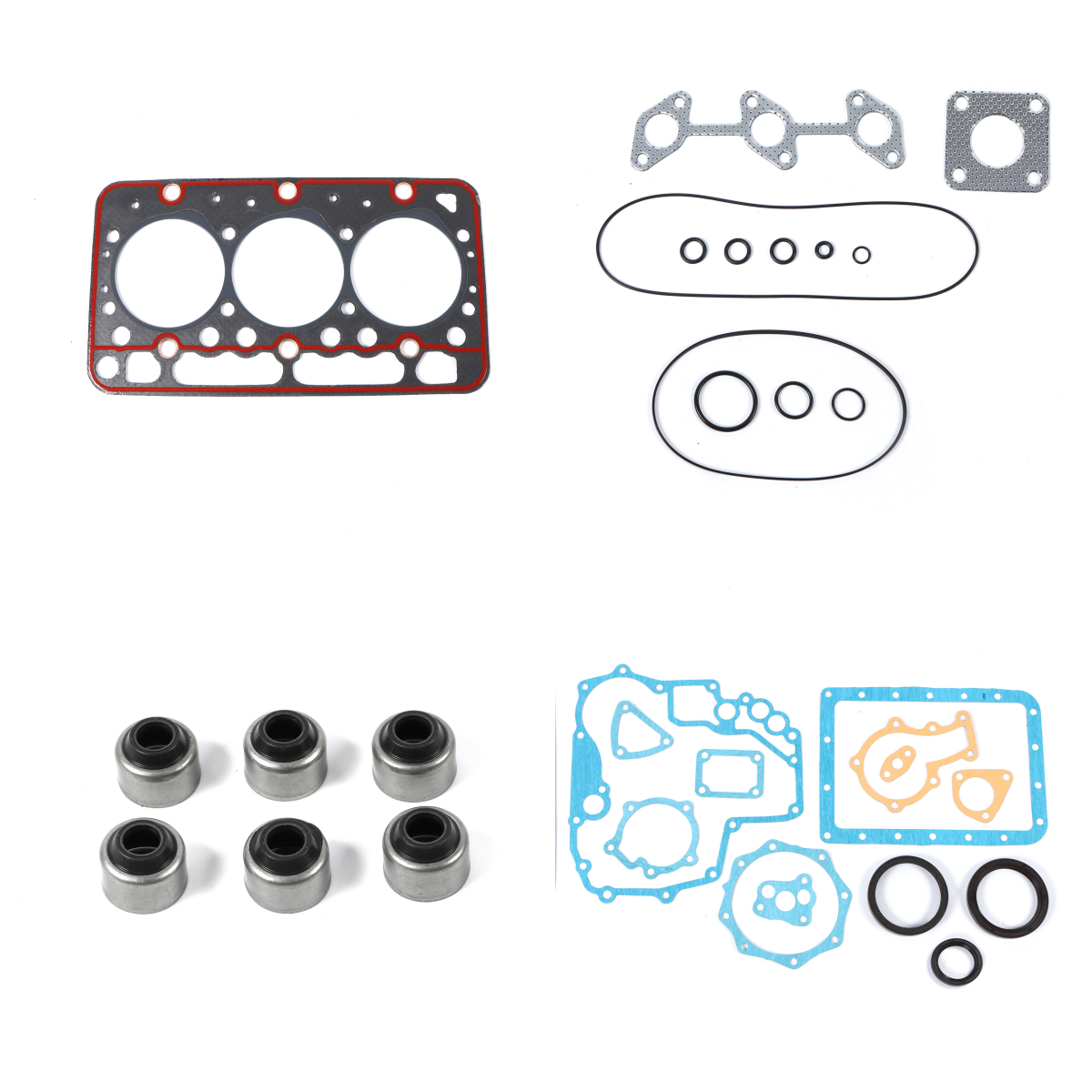 Overhaul Gasket Kit for Kubota D722 Engine - Detail