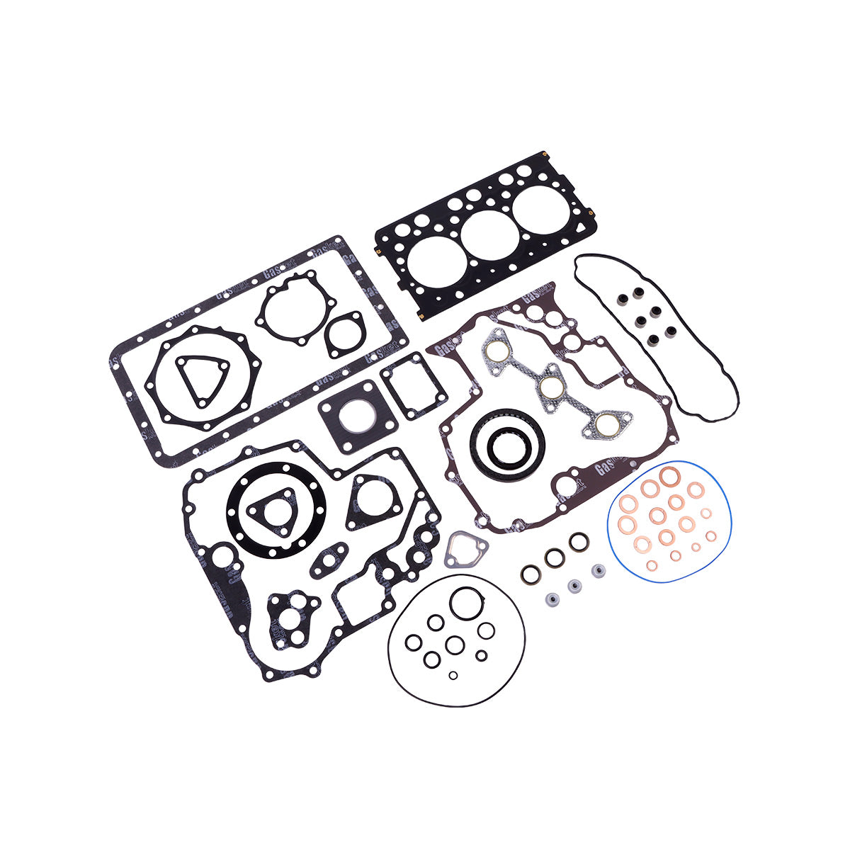 Kit de juntas de revisão para motor Kubota D782 D782-BH - Sinocmp