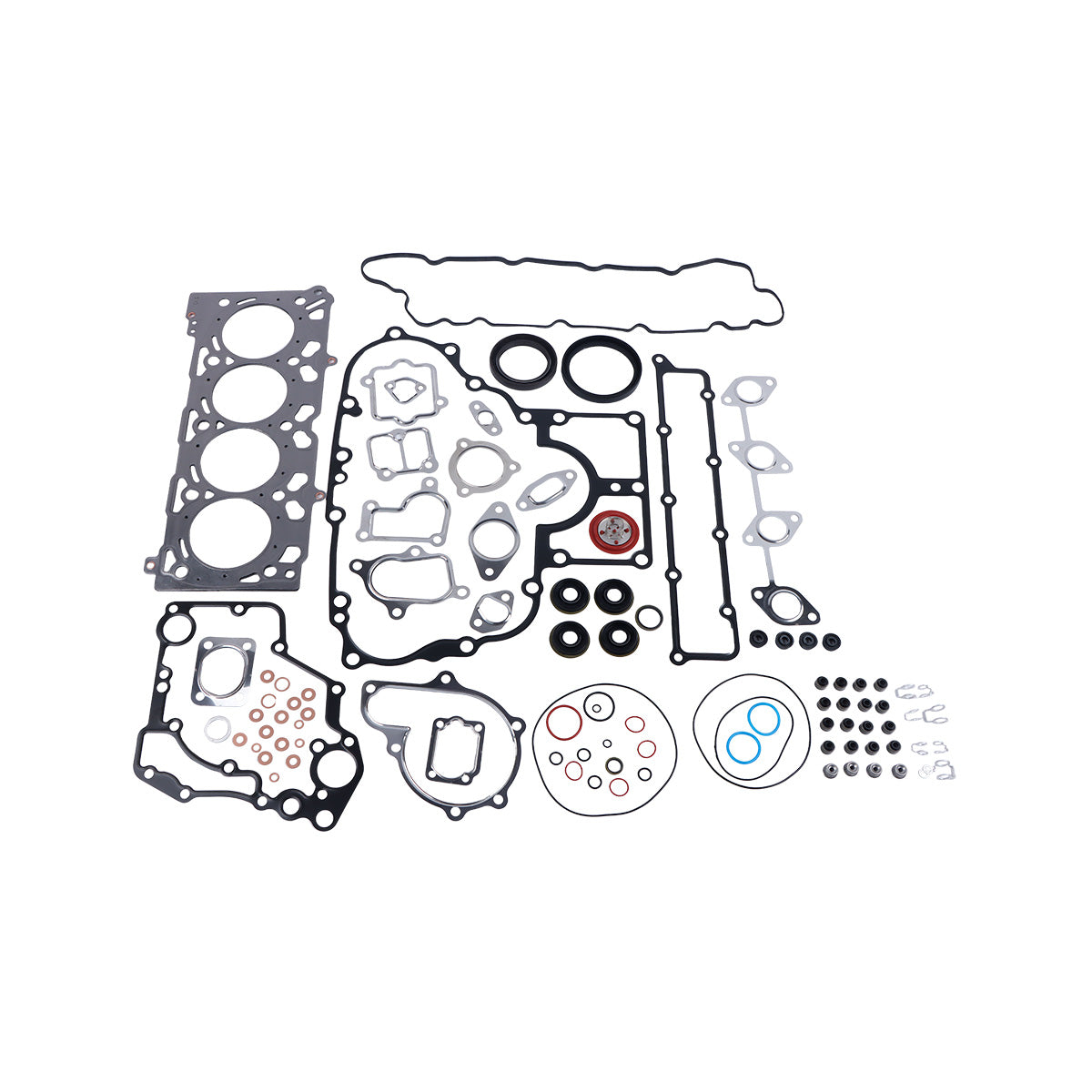 Kit de junta de revisão para motor Kubota V2607 V2607T V2607-DI