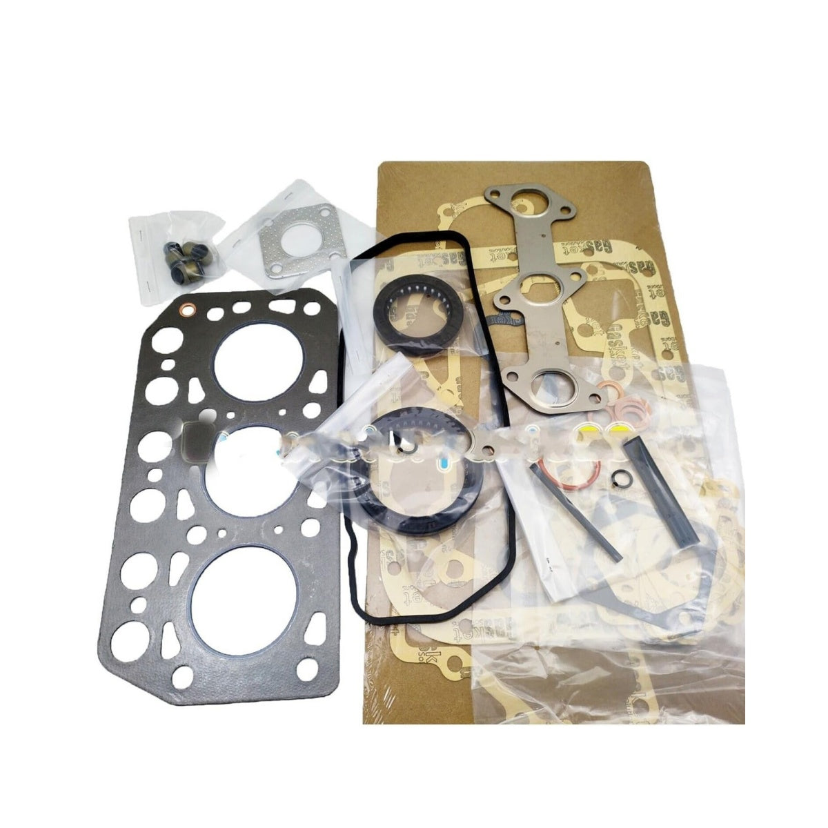 Overhaul Gasket Kit for Mitsubishi K3A Iseki TU1200 TU130 TU1400 TU1400F TX1410 Tractor