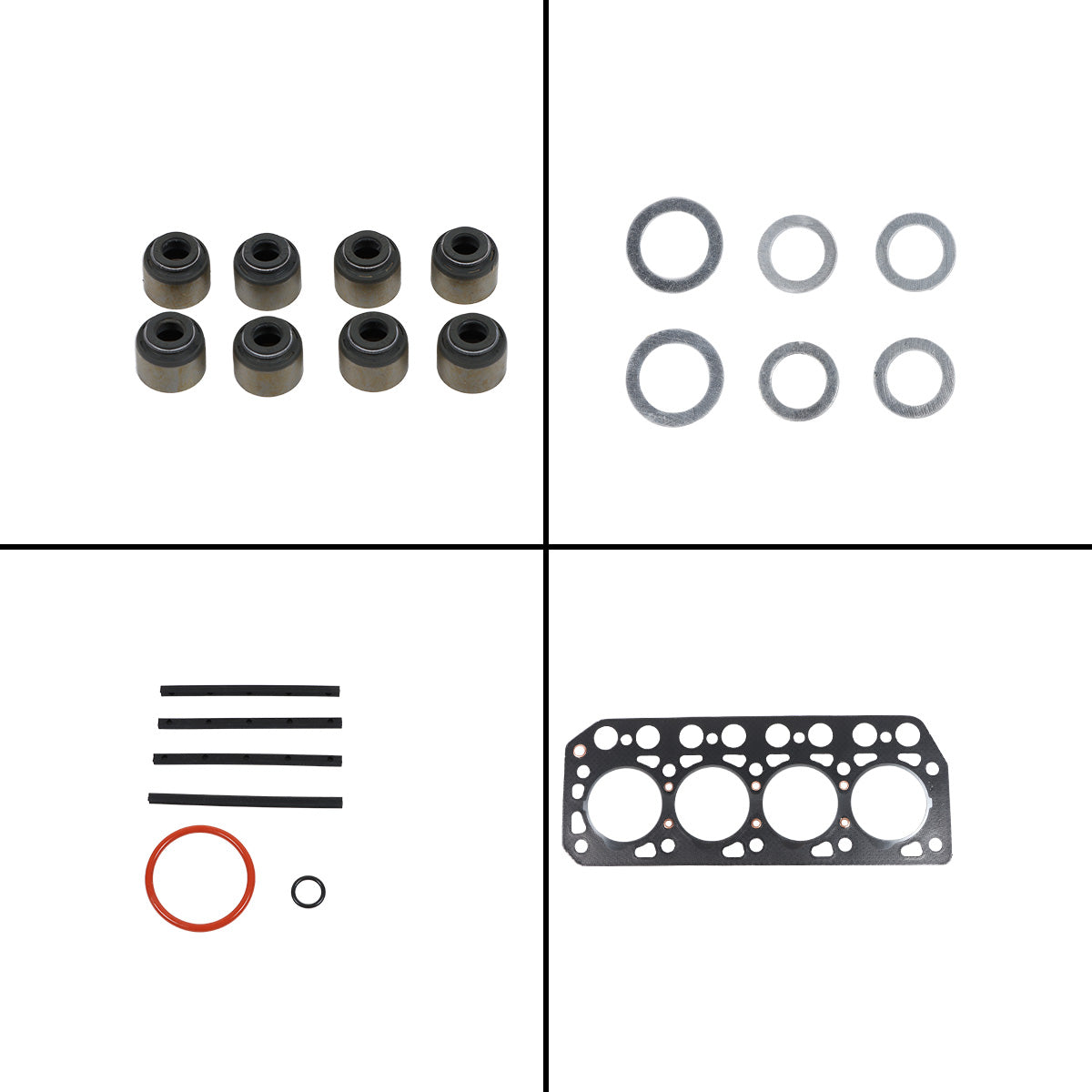 Kit de juntas de revisão para motor Mitsubishi K4D - detalhe