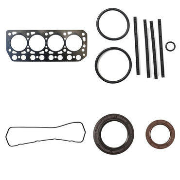 Overhaul Gasket Kit for Mitsubishi K4E-DI K4E Engine Hanix N260 N350 M212T Excavator