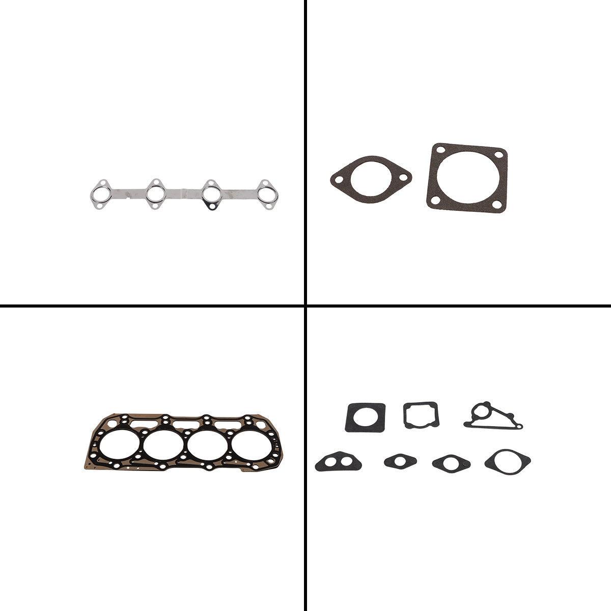 Kit de juntas de revisão para motor Shibaura N844 N844T - Sinocmp